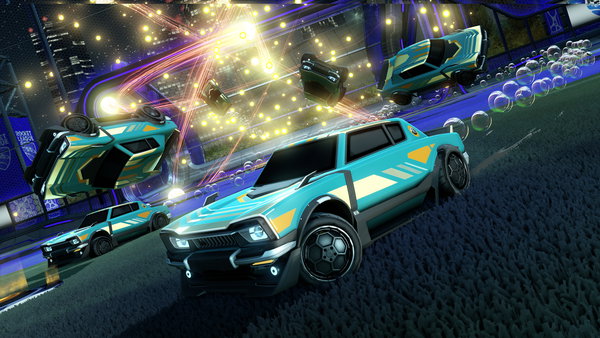 A Rocket League car design from LwGwNw