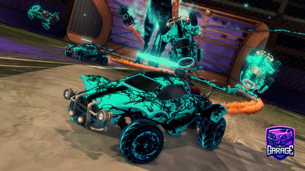 A Rocket League car design from AddChudds14onpsn