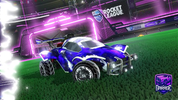 A Rocket League car design from M1YOUKNOW