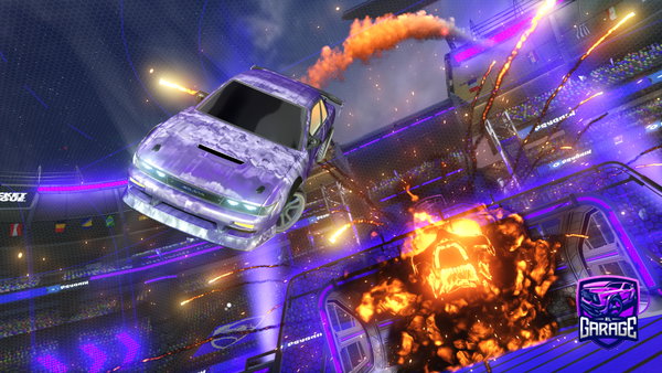 A Rocket League car design from MattLuckier