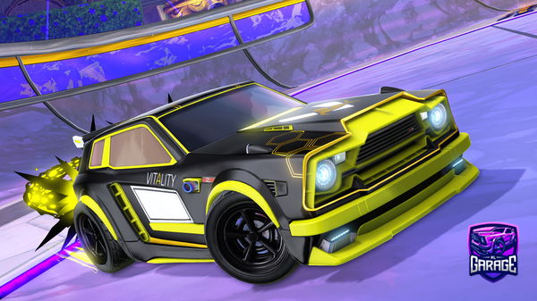 A Rocket League car design from Olo_27