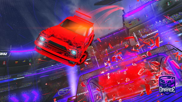 A Rocket League car design from itsjoeypuff123