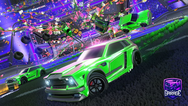 A Rocket League car design from PoppleRL