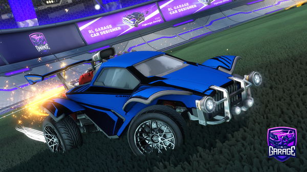 A Rocket League car design from T3cno17