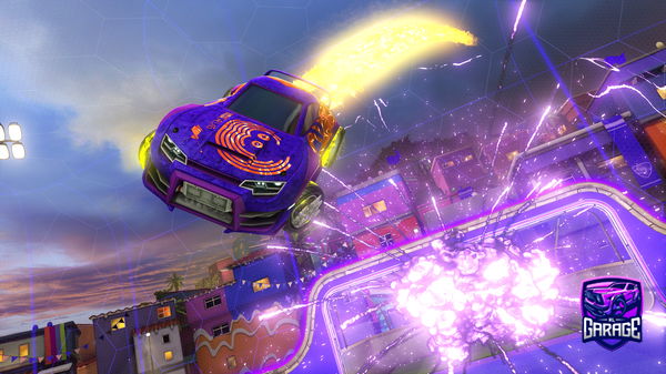 A Rocket League car design from violet22