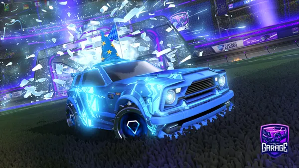 A Rocket League car design from iDevTVNetworkYT