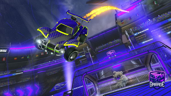 A Rocket League car design from browndogiirl