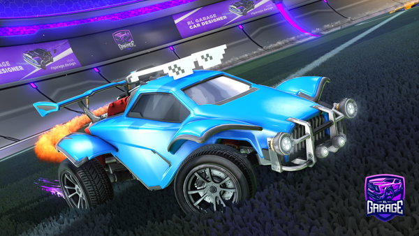A Rocket League car design from SRT313