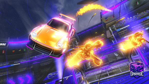 A Rocket League car design from Manegrisen