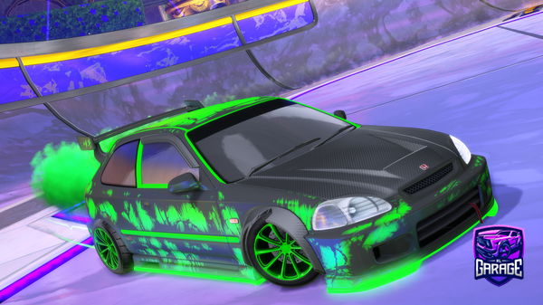 A Rocket League car design from pinpoynt