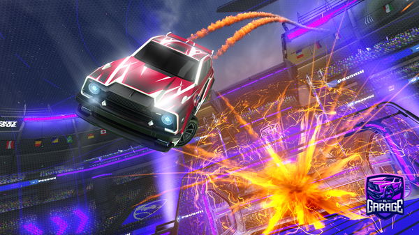 A Rocket League car design from LilCheetah7684