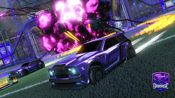 A Rocket League car design from Ashlen