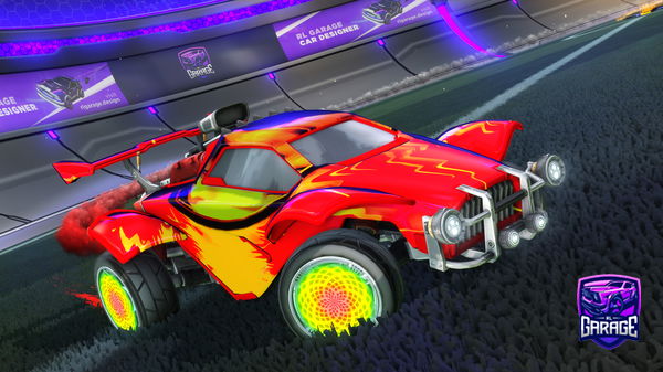 A Rocket League car design from quintintavious