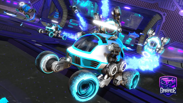 A Rocket League car design from Jesko08