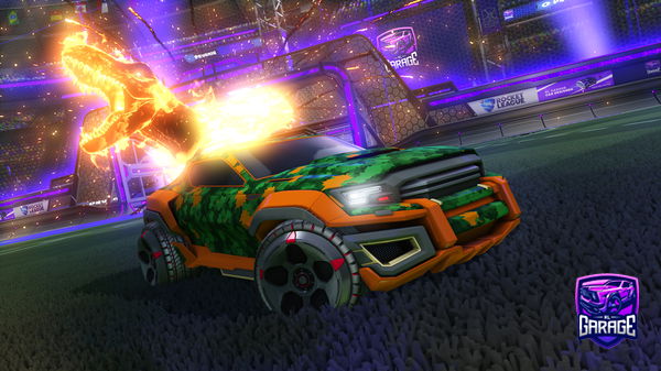 A Rocket League car design from Adddotdotdotttonepic