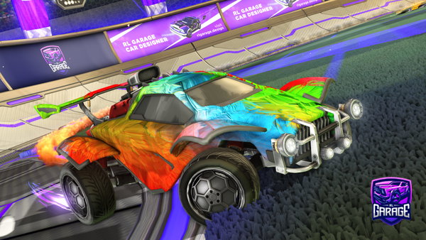 A Rocket League car design from wsoccer12s