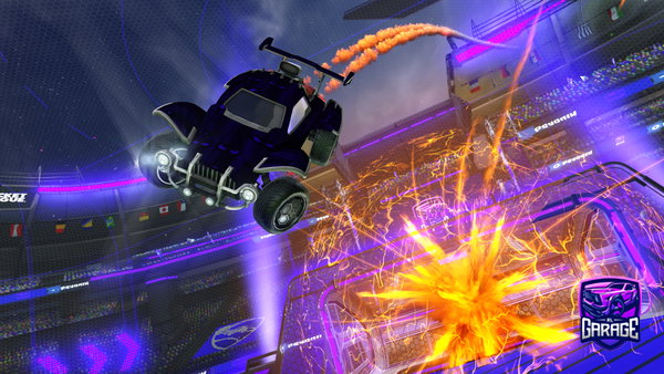 A Rocket League car design from oHcar11p
