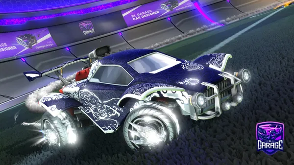 A Rocket League car design from MrWhskrs