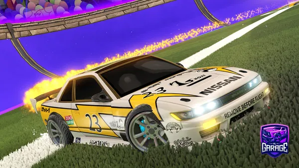 A Rocket League car design from Sunnoo