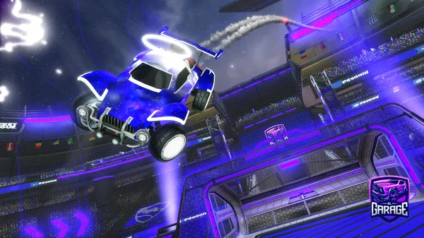 A Rocket League car design from ELJR1361