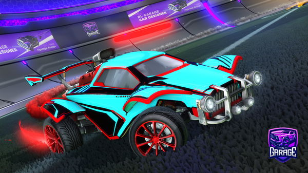 A Rocket League car design from Mild_is_a_Pog