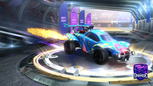 A Rocket League car design from NBOT1000