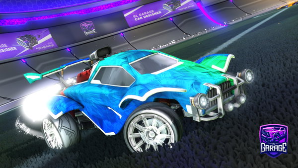 A Rocket League car design from VariousPancakes