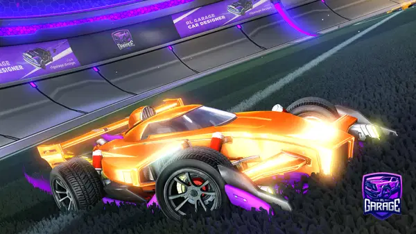 A Rocket League car design from tackywacky85