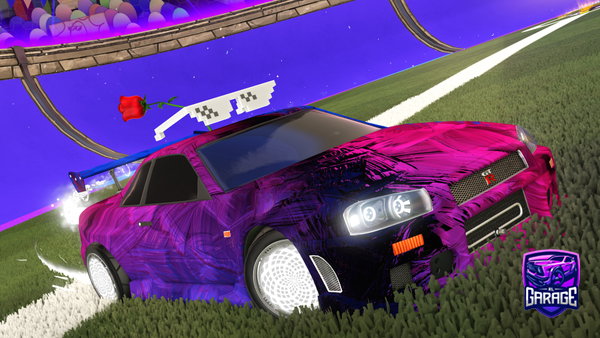A Rocket League car design from adam9378