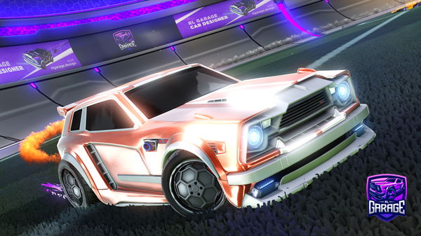 A Rocket League car design from Hilmet