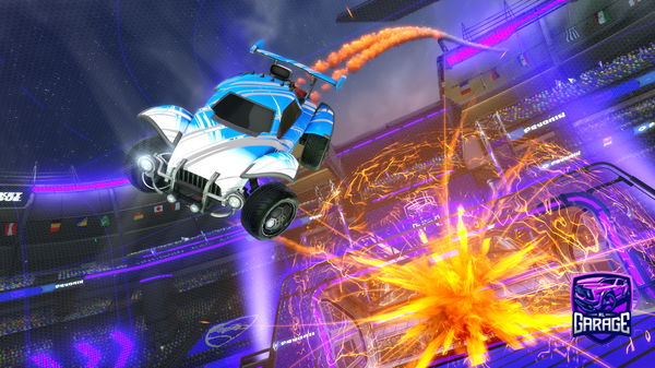 A Rocket League car design from okokokgdem