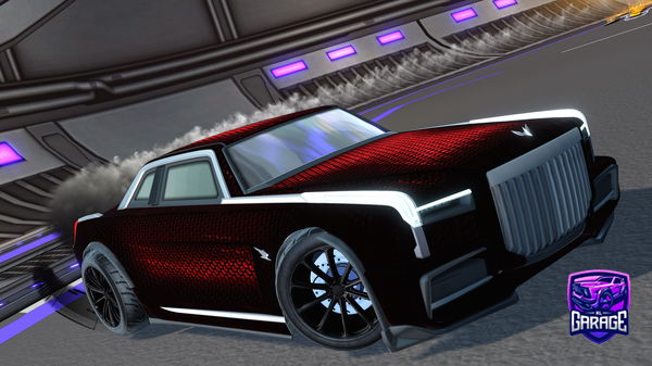 A Rocket League car design from Yelawolf