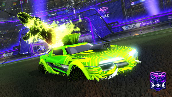 A Rocket League car design from MakakaSaratovskaya