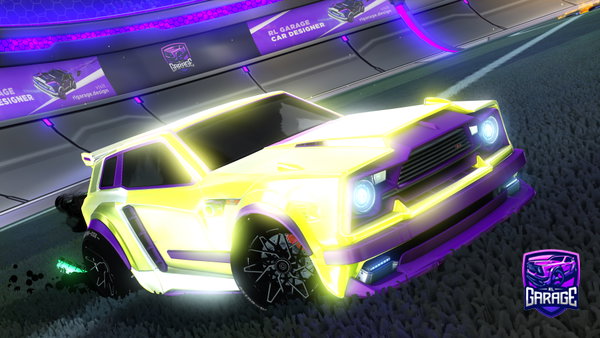 A Rocket League car design from Uuko2012