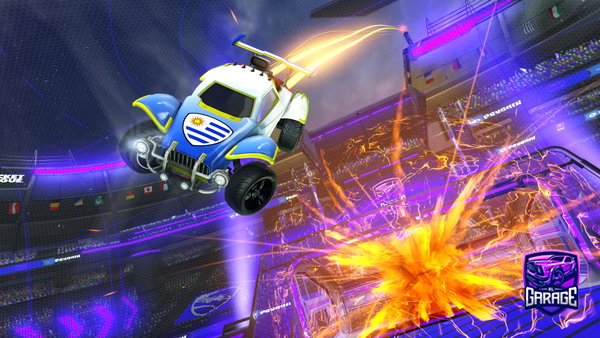 A Rocket League car design from mwkj