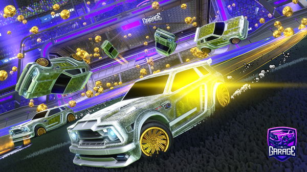 A Rocket League car design from finbr