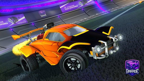 A Rocket League car design from Death_In_Life_Form