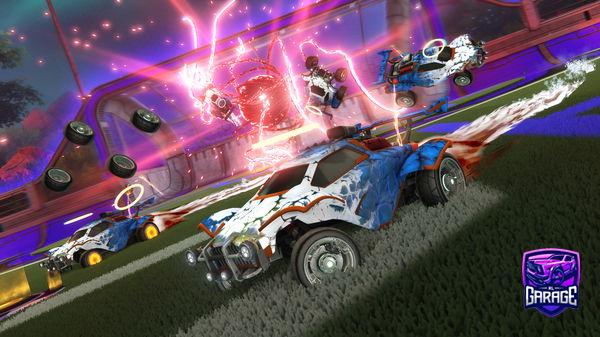 A Rocket League car design from MTGX