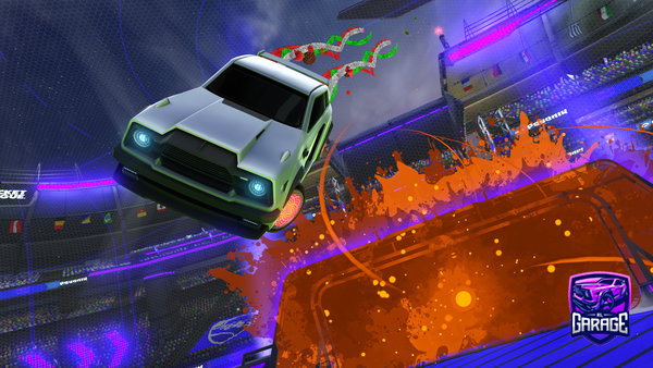 A Rocket League car design from SportyDan11