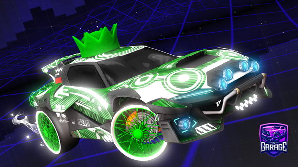 A Rocket League car design from YS-AeroAlpha