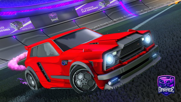A Rocket League car design from MonkeyGemer
