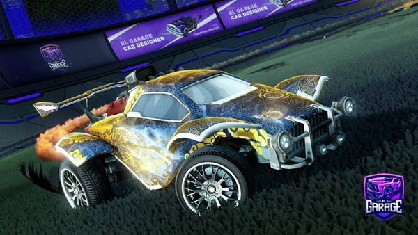 A Rocket League car design from pim_54yw