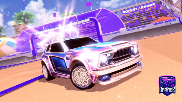 A Rocket League car design from Mangonius