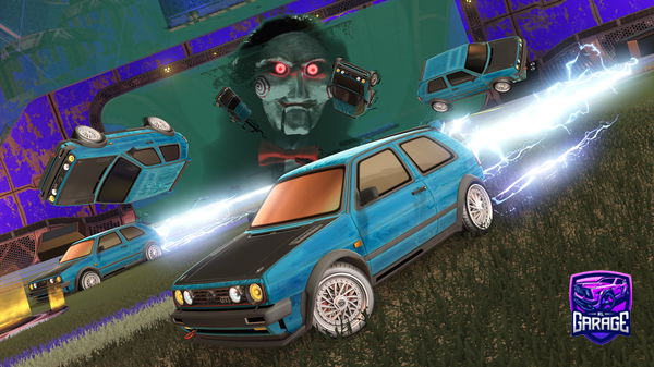 A Rocket League car design from HELL78