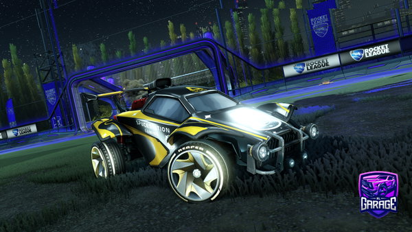 A Rocket League car design from Rossi1164