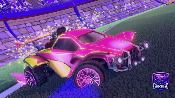 A Rocket League car design from Skizzly