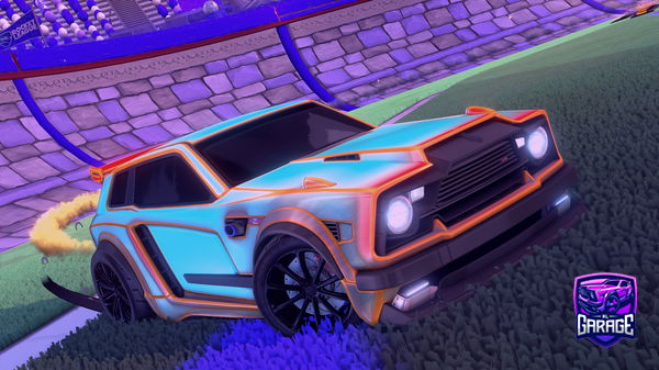 A Rocket League car design from BrayanMP