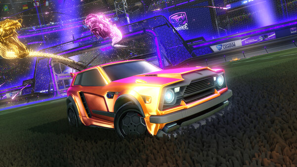 A Rocket League car design from Vzzxo