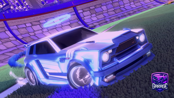 A Rocket League car design from Line0gfuel