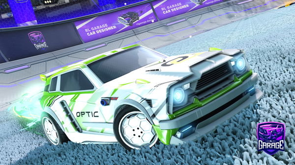 A Rocket League car design from DeepTerror42